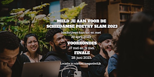 Primaire afbeelding van Schiedamse Poetry Slam 2023: Finale