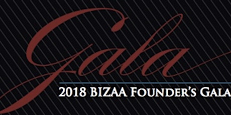 2018 BIZAA Founder's Gala primary image