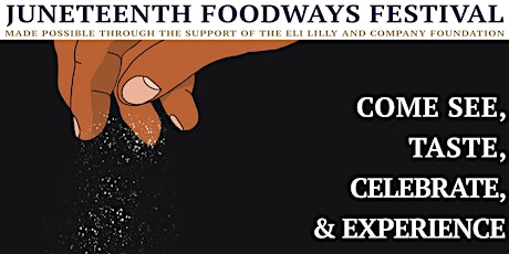 Primaire afbeelding van Juneteenth Foodways Festival Early Access Pass