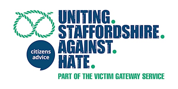 Hate Crime Awareness  for Lichfield Diocese (Staffordshire Residents)1.5hrs
