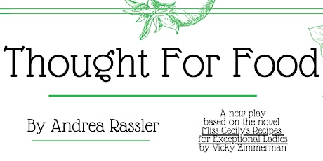 Public Reading: Thought For Food at Charlotte's Off-Broadway VAPA Center