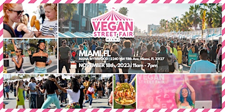 Vegan Street Fair Miami 2023 - Premium Passes & Perks