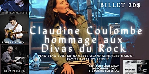 Claudine Coulombe: Hommage aux Divas du Rock primary image