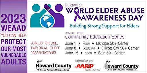 WEAAD and PROTECT Week Community Education Series