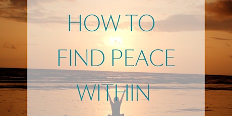 How to find peace within primary image