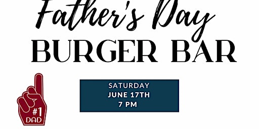 Father's Day : Burger Bar primary image