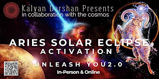 Aries Solar Eclipse Activation Meditation IN-PERSON primary image