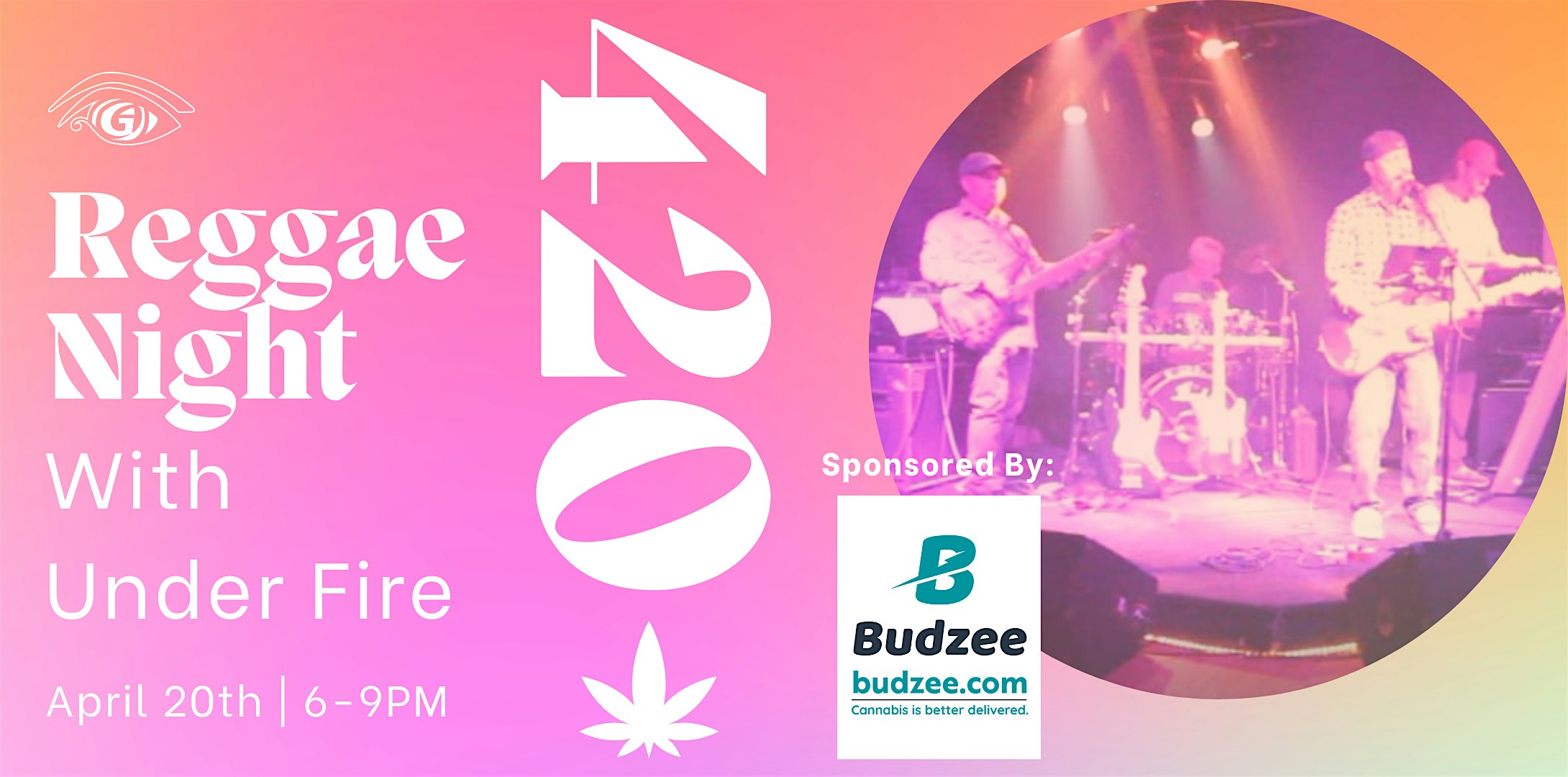 Budzee 420 Reggae Concert with Under Fire (Free)