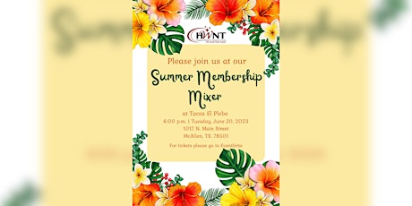 Summer Membership Mixer