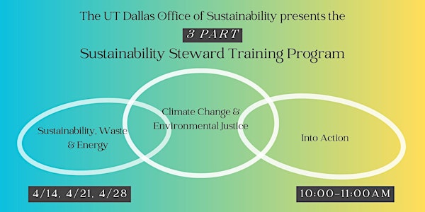 UTD Sustainability Steward Training