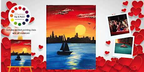 Museica's BYOB Sip & Paint - Sunset Sailboat - CLASS CANCELED (EMERGENCY ) primary image