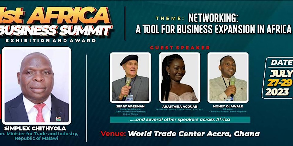 1st Africa Business Summit, Exhibition and Award