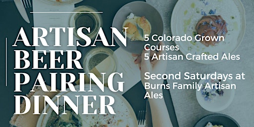 Artisan Beer Pairing Dinner April primary image