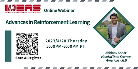 Online Webinar - Advances in Reinforcement Learning