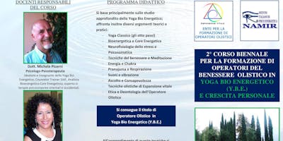 Corso di formazione per operatori in Yoga Bio Energetico Corso di formazione per operatori in Yoga Bio Energetico