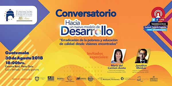Conversatorio "Erradicación de la pobreza y educación..."