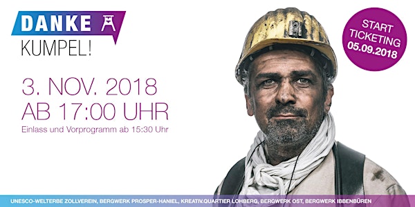 Danke Kumpel! - Kreativ.Quartier Lohberg (Dinslaken)