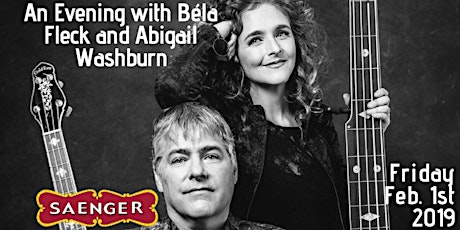 An Evening with Béla Fleck and Abigail Washburn primary image