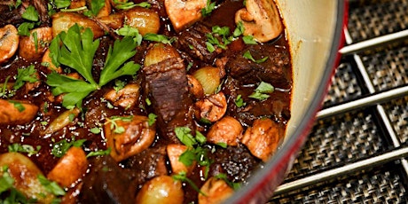 Date Night - French hands on cooking class :  Boeuf bourguignon