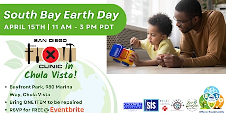 SD Fix-It Clinic at South Bay Earth Day primary image