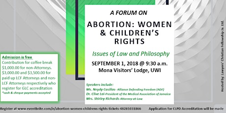 Abortion: Women & Children's Rights primary image