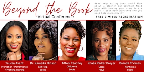 Beyond The Book Event for Authors & Future Authors primary image