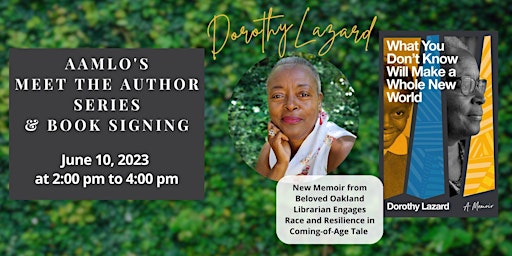 Imagen principal de Meet the Author Series: Dorothy Lazard