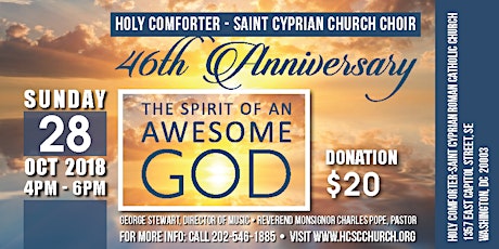The Spirit of an Awesome God  HCSC Music Ministry 46th Anniversary Concert primary image