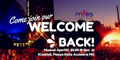 Welcome Back! Musical Aperitif Welcome Back! Musical Aperitif