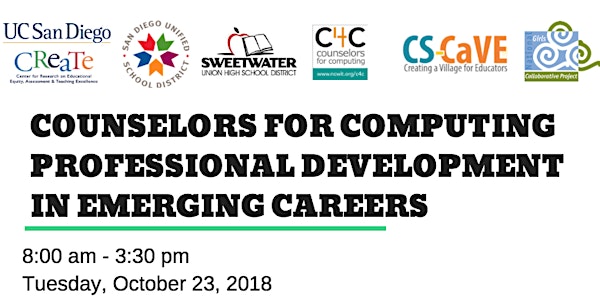 COUNSELORS FOR COMPUTING Professional Development in Emerging Careers