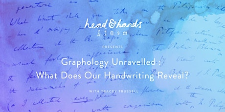 Graphology Unravelled : What does our handwriting reveal? primary image