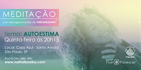 Imagem principal do evento Meditação com ThetaHealing® (tema: Autoestima)