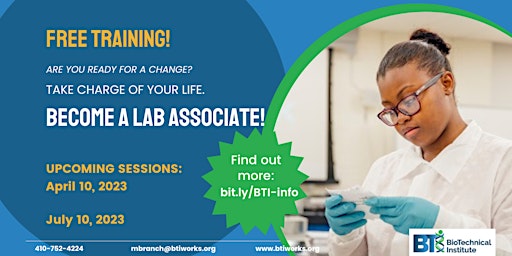Free Training-Become A Lab Tech in 2023: Get Ready For Your New Career!