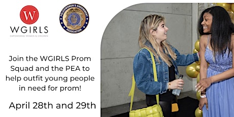 Volunteers Needed for WGIRLS and PEA Prom Dress and Tie Prom Giveaway primary image