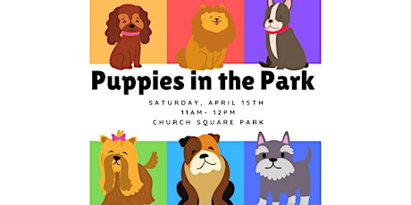 Imagen principal de Puppies in the Park (Rescheduled!)
