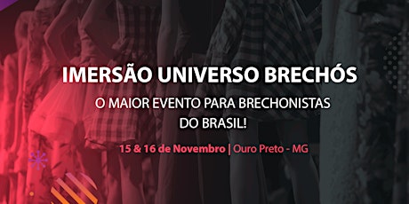 Imagem principal do evento IMERSÃO UNIVERSO BRECHÓS