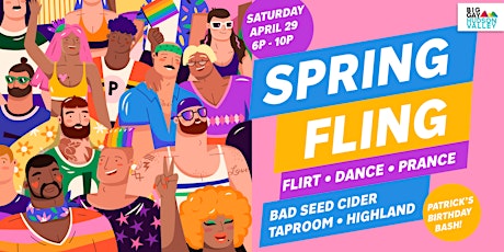 Primaire afbeelding van Spring Fling Dance Party + Birthday Bash!