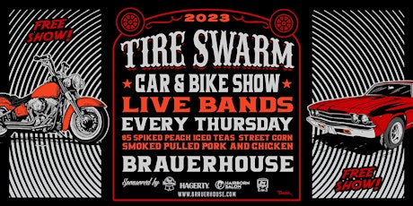 Tire Swarm Car & Bike Show featuring The Buzzhounds | Every Thursday