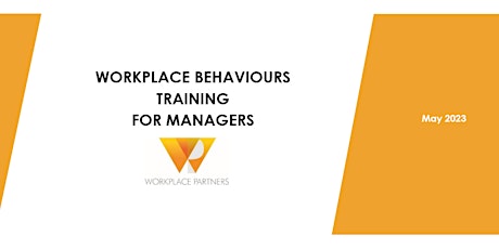 Bullying, Discrimination and Harassment - Managers workshop primary image