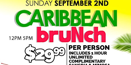 CARIBBEAN BRUNCH AT MILK RIVER RSVP YOUR SEATING NOW primary image