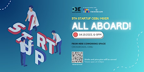 9th All Aboard! Startup Cebu Mixer primary image