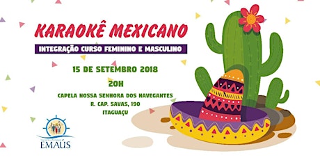 Imagem principal do evento Karaokê Mexicano Emaús