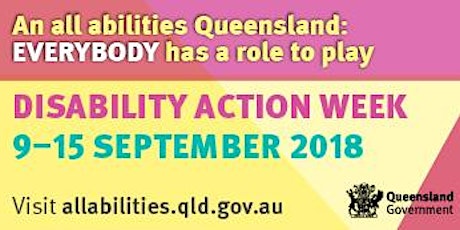 Disability Action Week - Brisbane CBD Speaker primary image
