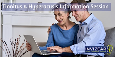 Free Online Tinnitus & Hyperacusis Information Session (30/08/2023) primary image