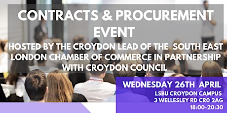 Contracts & Procurement Event at LSBU Croydon Campus primary image