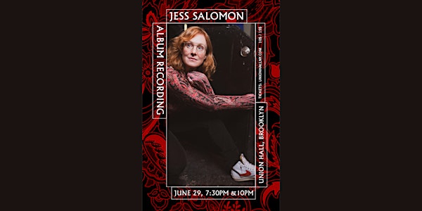 Jess Salomon: Sad Witch  Album Recording (early show)