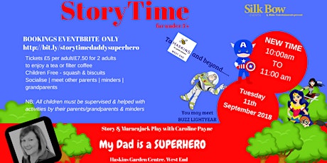 Storytime at Haskins presents My Dad is a Superhero primary image
