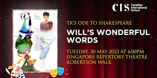 WILL'S WONDERFUL WORDS - TK's Ode to Shakespeare primary image