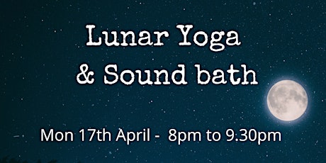Hauptbild für Lunar Yoga and Sound Bath