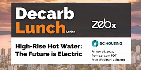Decarb Lunch: High-Rise Hot Water - The Future is Electric primary image